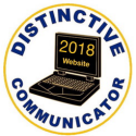 2018 Distinctive Communicator Award for Website